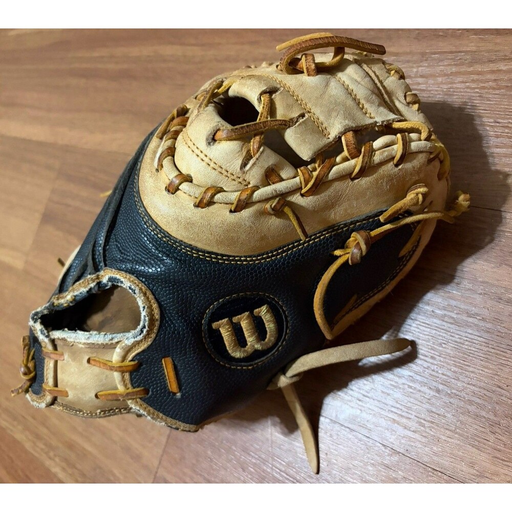 Wilson A2000 1790 Baseball Catchers Mitt 34 Inch Pro Stock For Repair Needs TLC